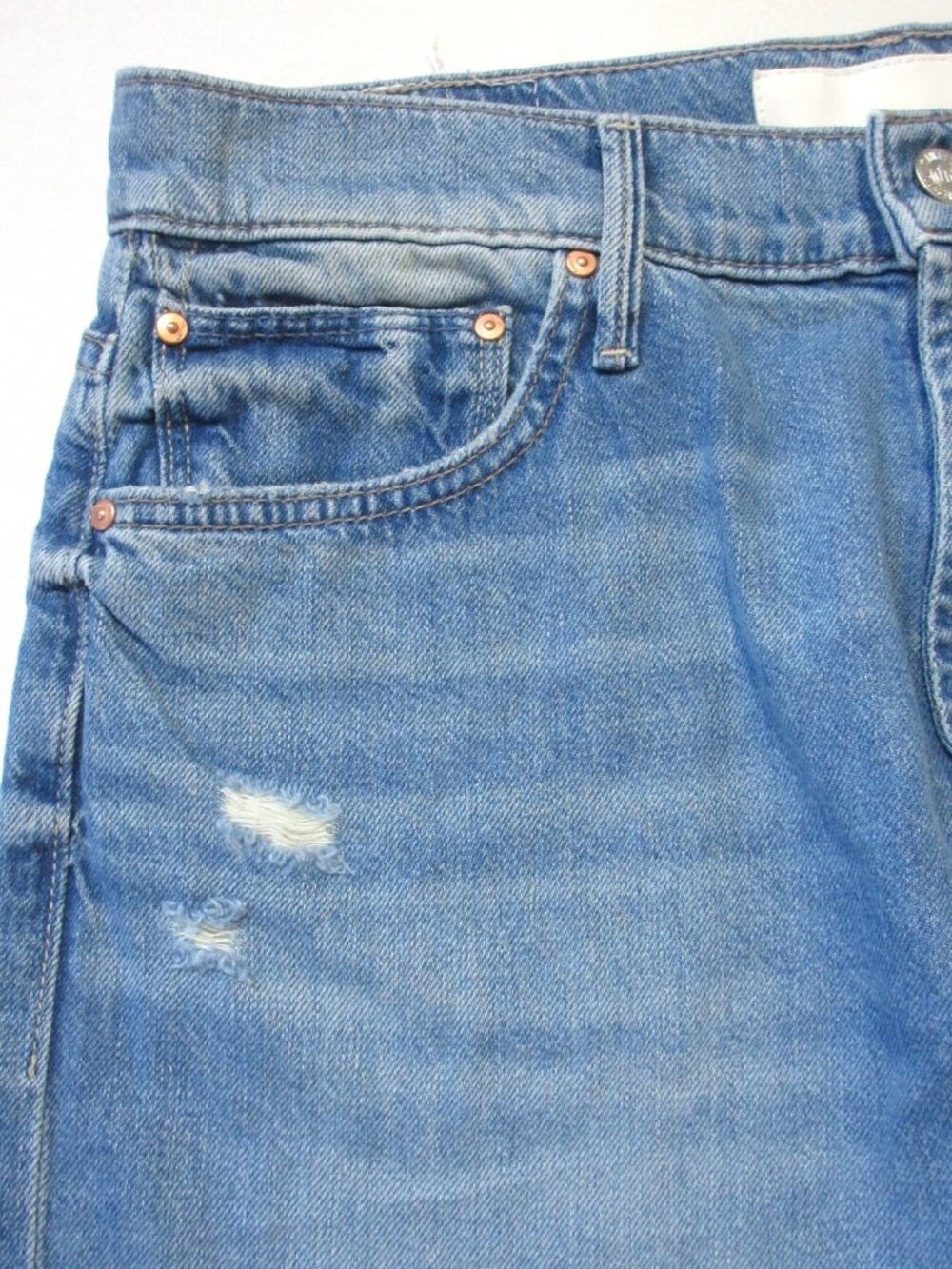 NWT Mother Lil Dodger Sneak in Tomorrow Always Knows Loose Wide Leg Jeans 28 - Picture 5 of 13